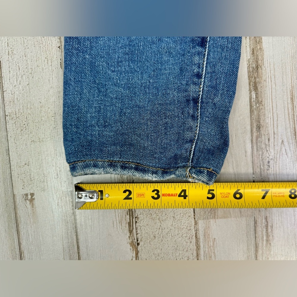 Good American Jeans Good Leg Dark Wash Blue Stretch Skinny Womens Size 6/28 - Picture 8 of 12